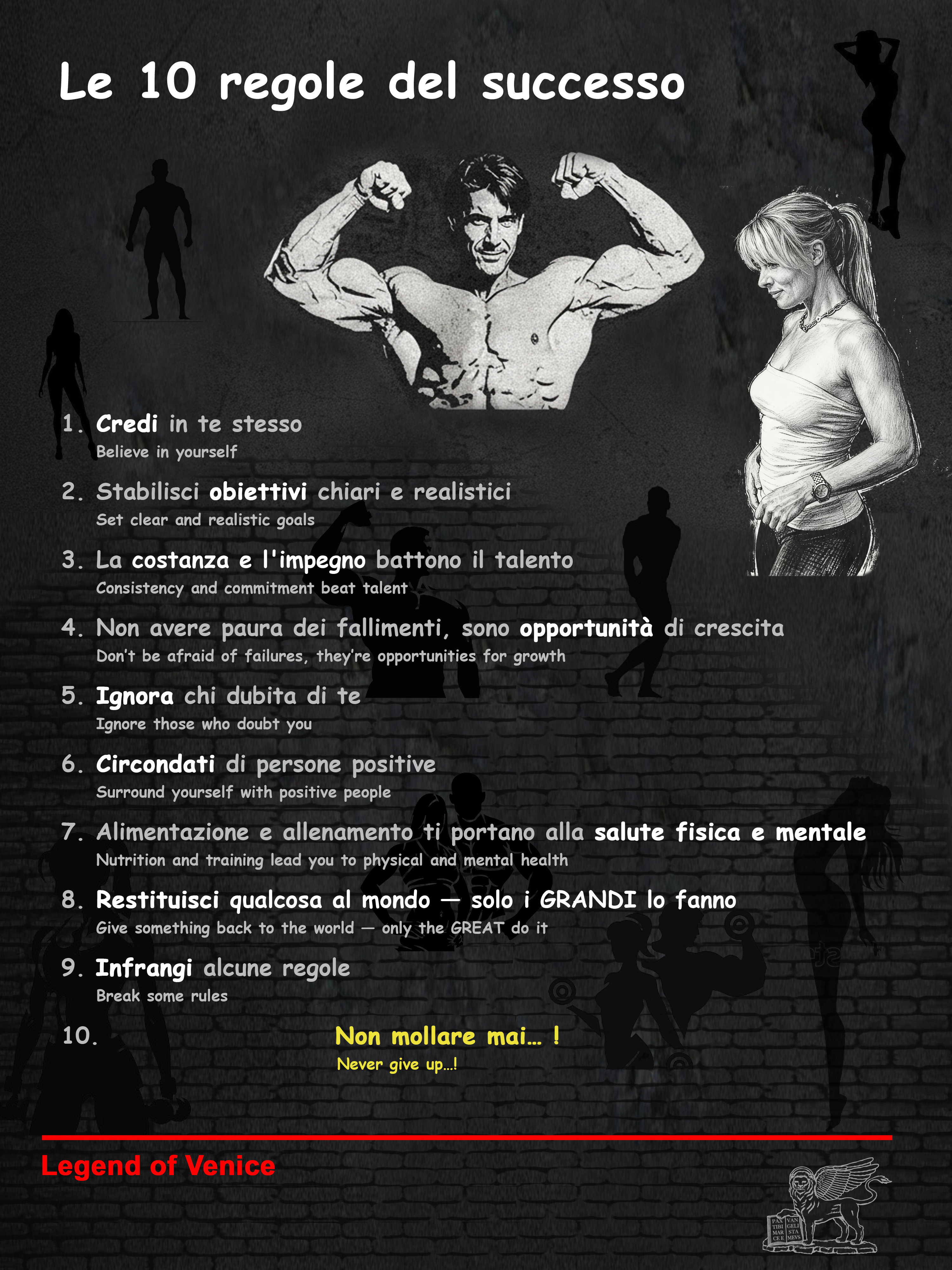 Le 10 regole del successo